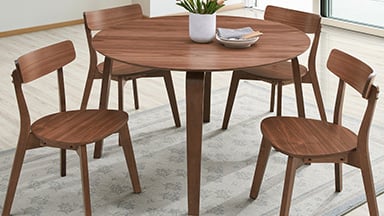 New Classic Gabby D50110Tx1+D50110Lx1 Contemporary Gabby Dining Table