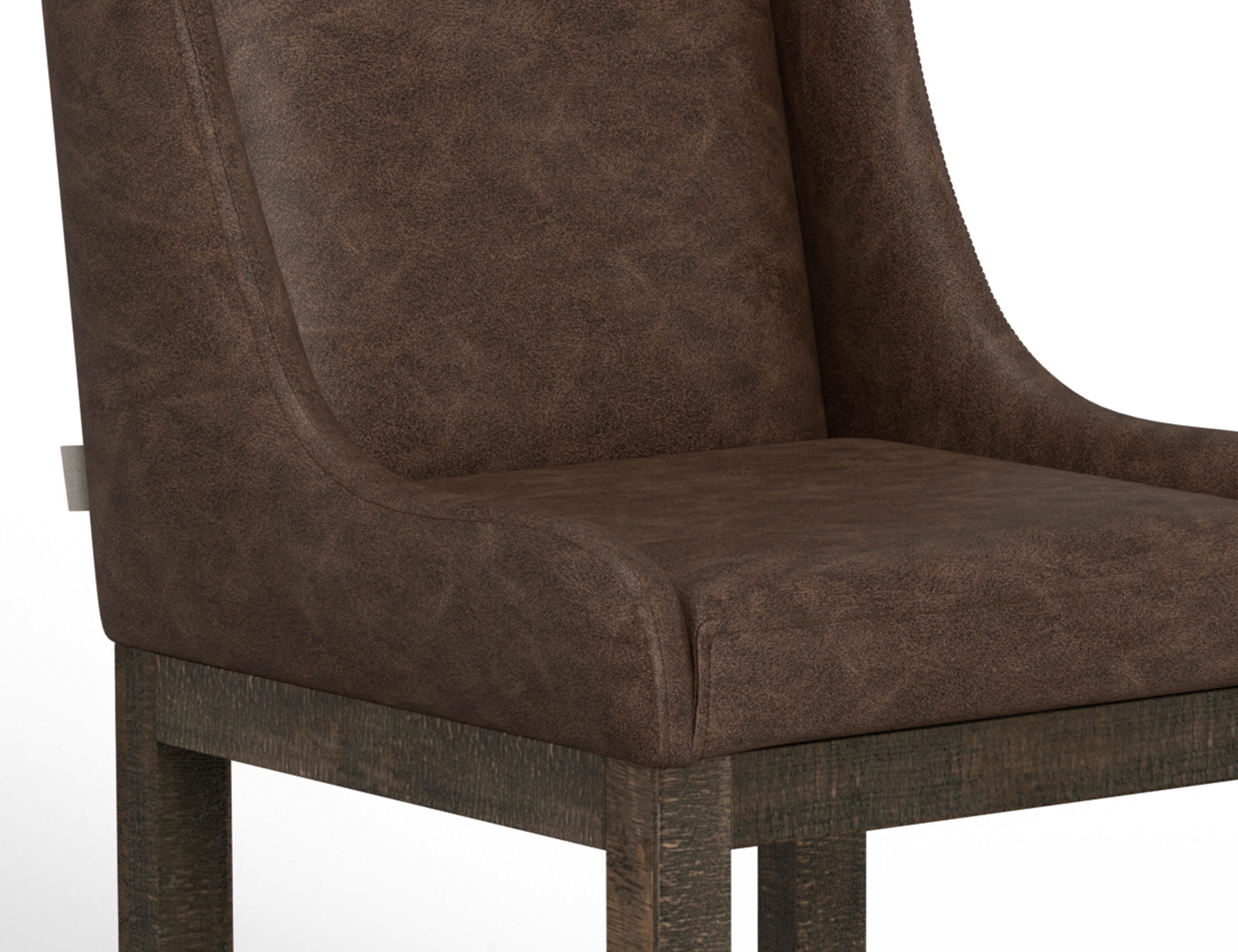 Upholstered Counter-Height Barstool