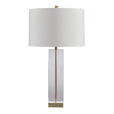 Teelsen Clear/Gold Finish Table Lamp