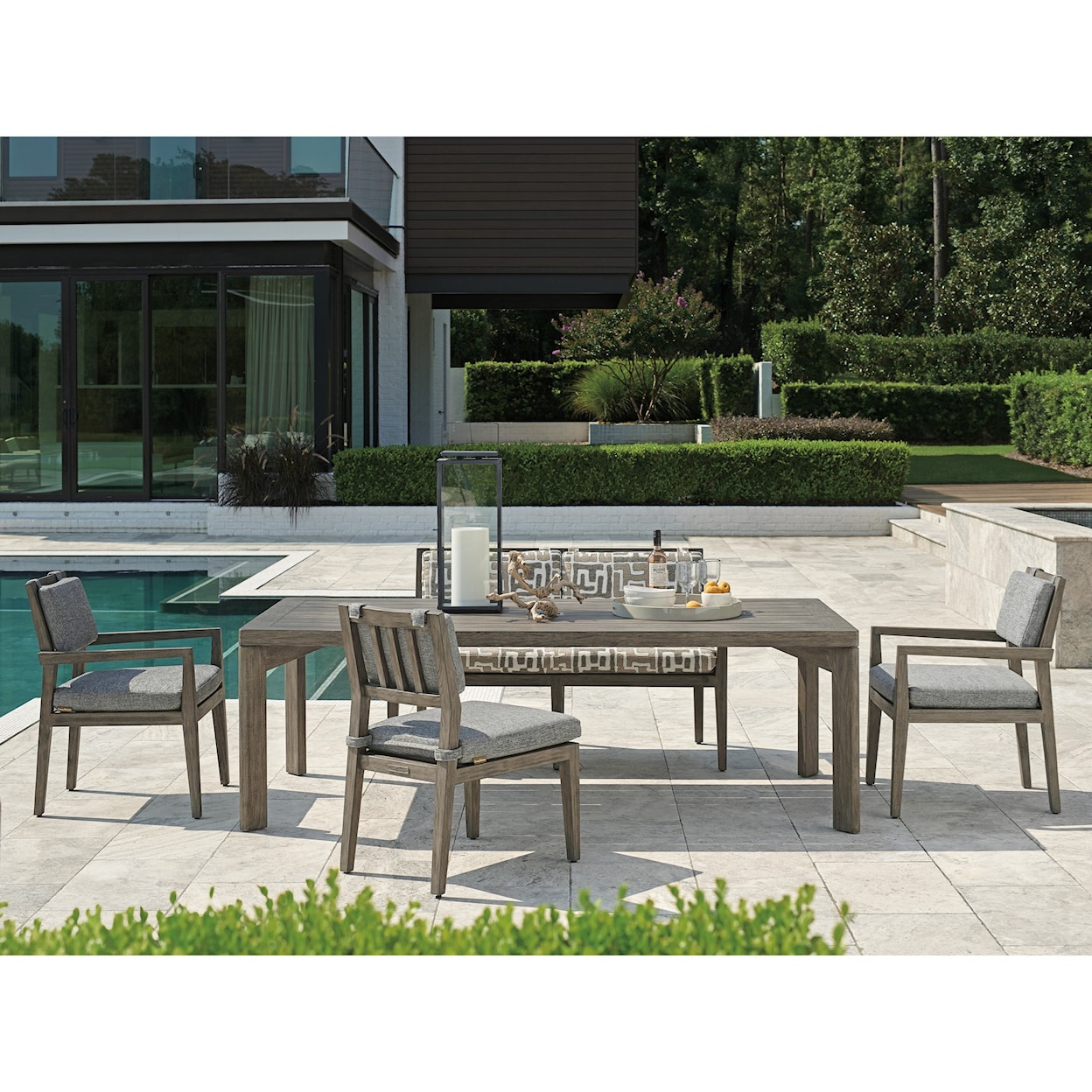 Tommy Bahama Outdoor Living La Jolla Rectangular Dining Table