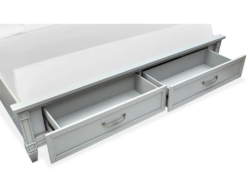 Complete King Panel Storage Bed