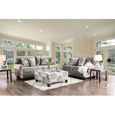 Sofa and Loveseat Set