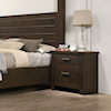 Lifestyle Mason Dark Brown Nightstand