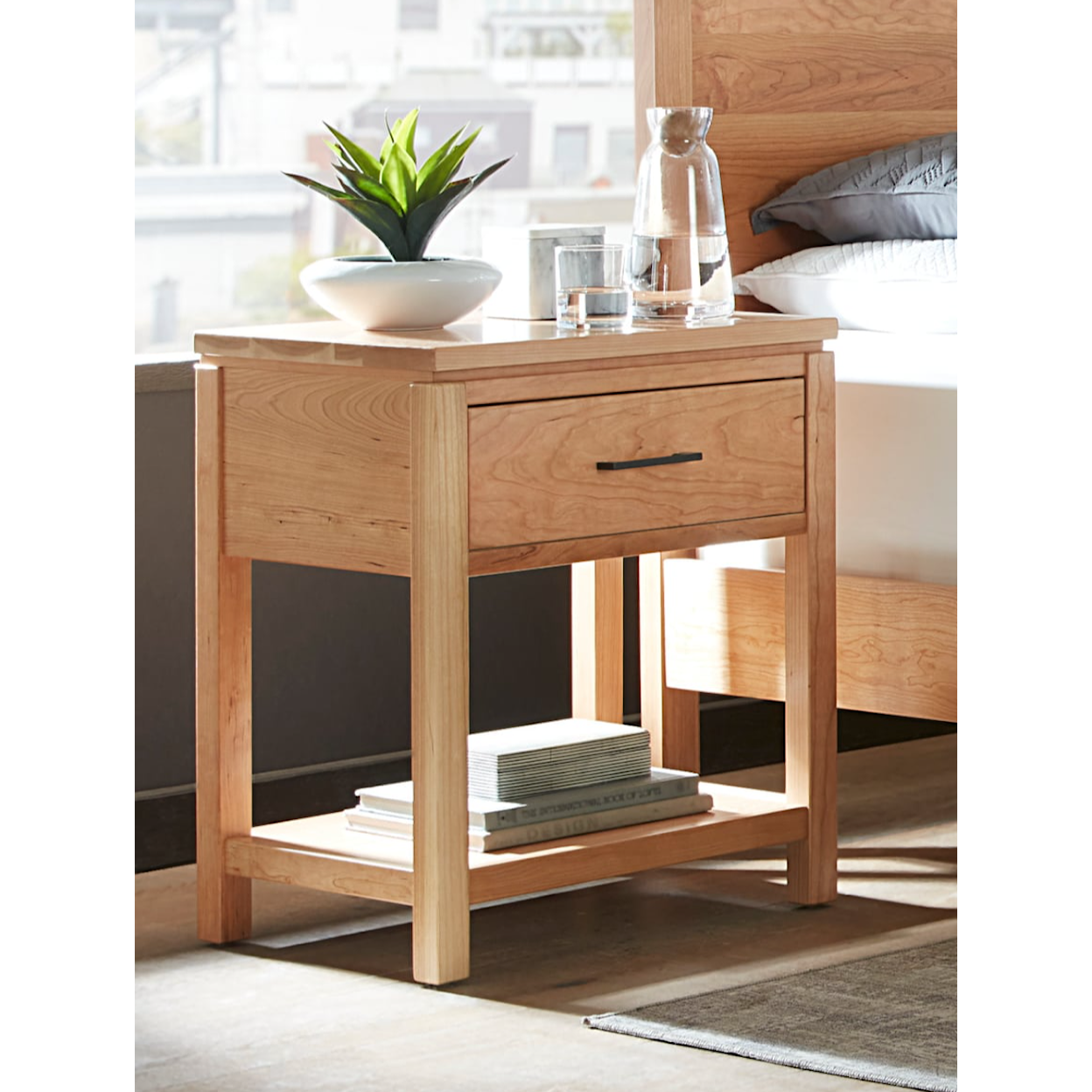 Archbold Furniture Maverick 1-Drawer Nightstand