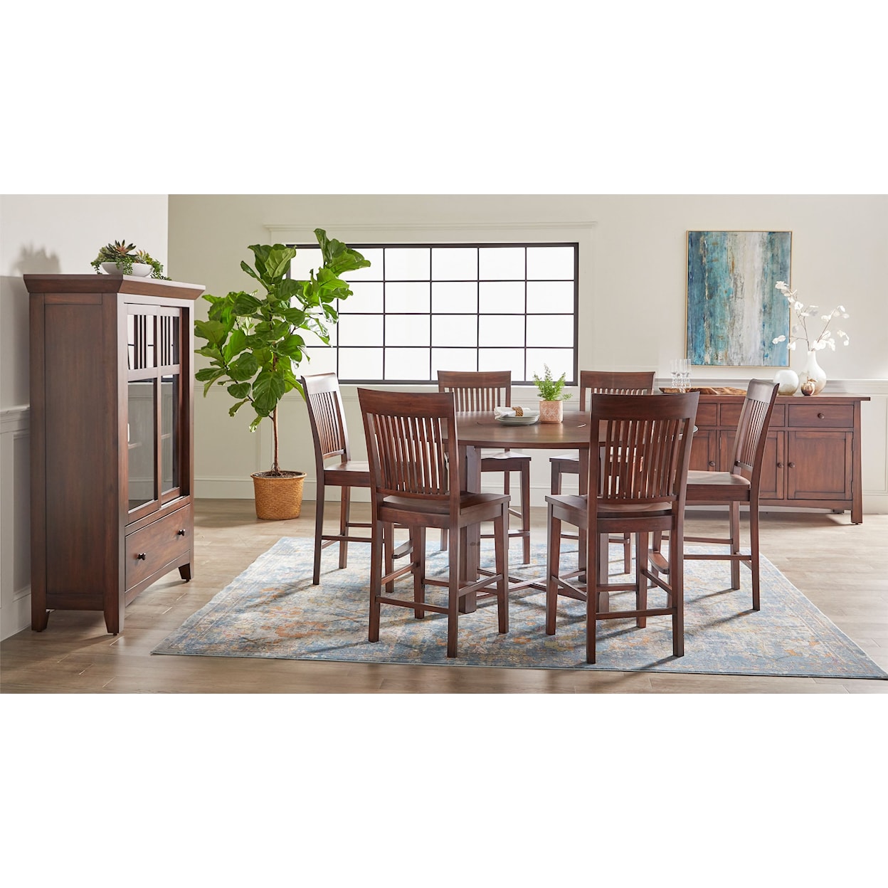 Napa Furniture Design Mahogany Expression Gathering Table