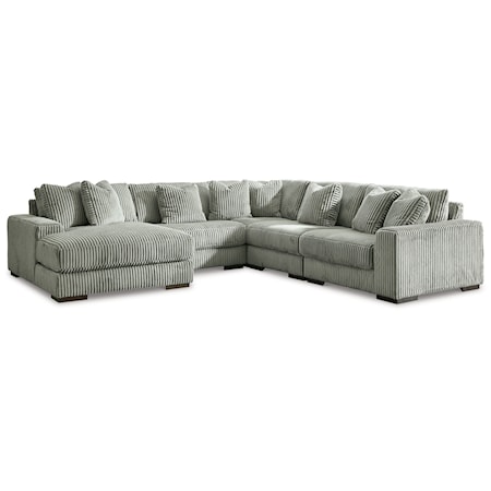 5-Piece Sectional With Chaise