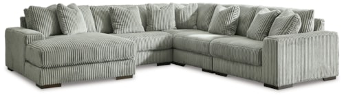 5-Piece Sectional With Chaise