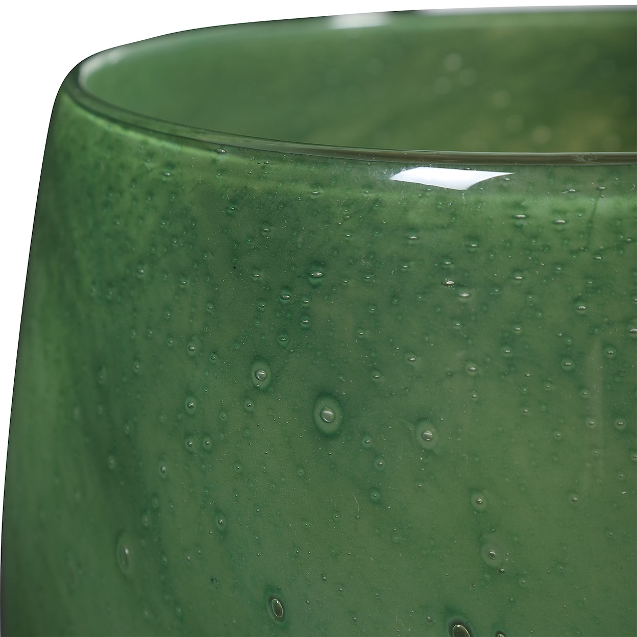 Uttermost Matcha Matcha Green Glass Vases S/2