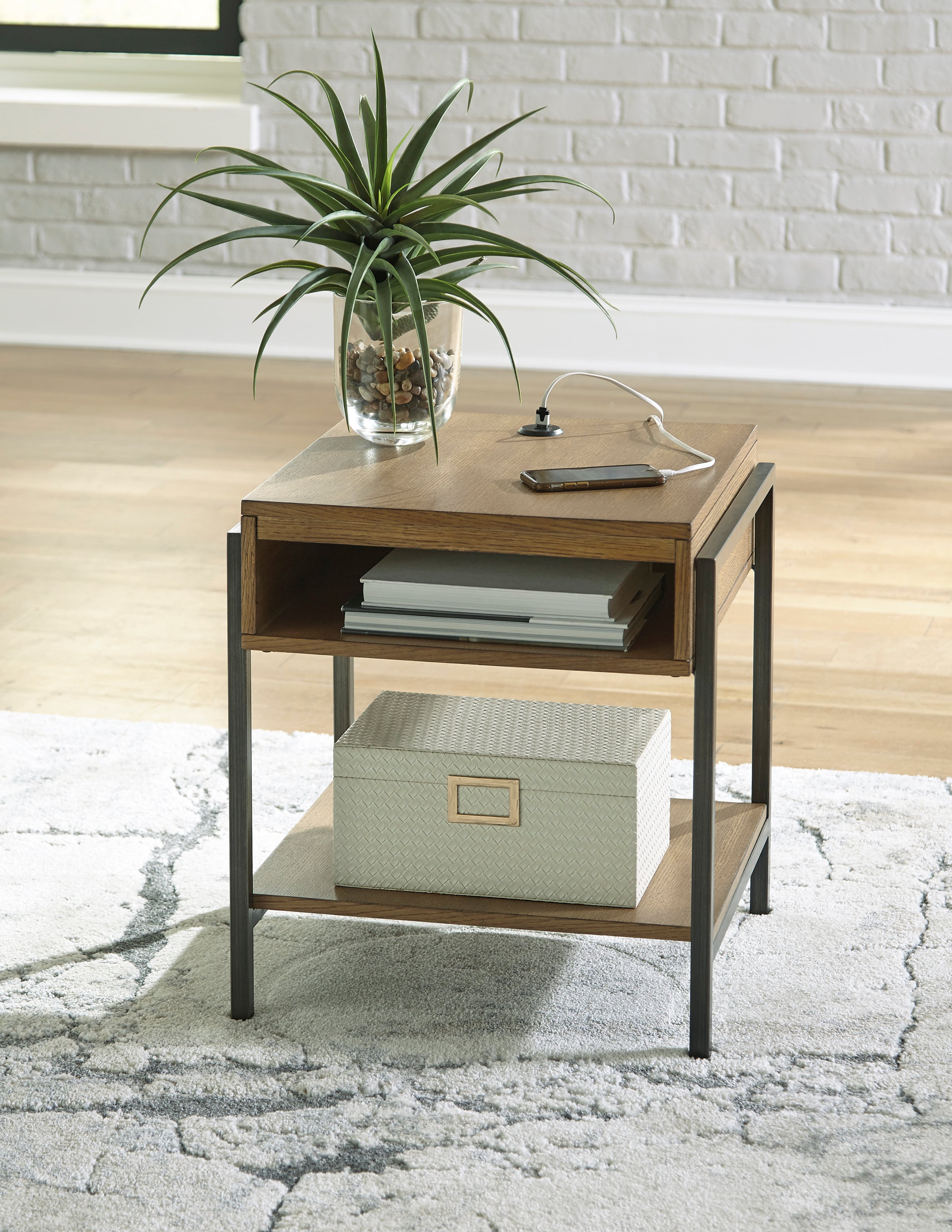 Ashley Signature Design Fridley Rectangular End Table