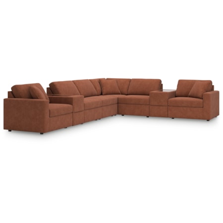 8-Piece Sectional Consoles