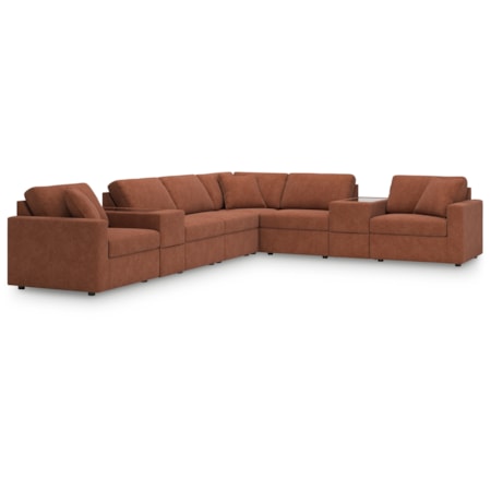 8-Piece Sectional Consoles