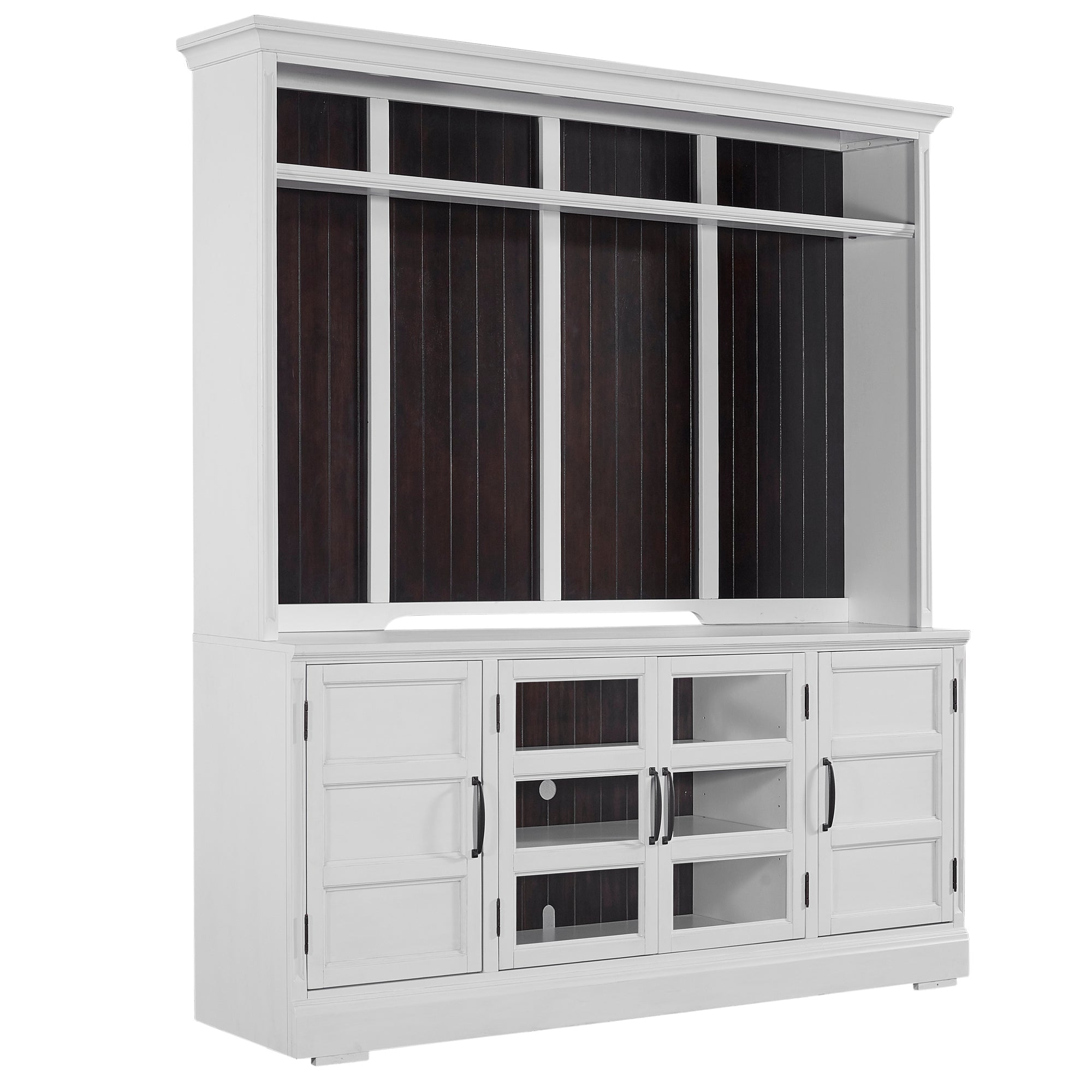 TV Console with Hutch