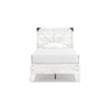 Signature Design by Ashley Shawburn Twin Crossbuck Panel Platform Bed