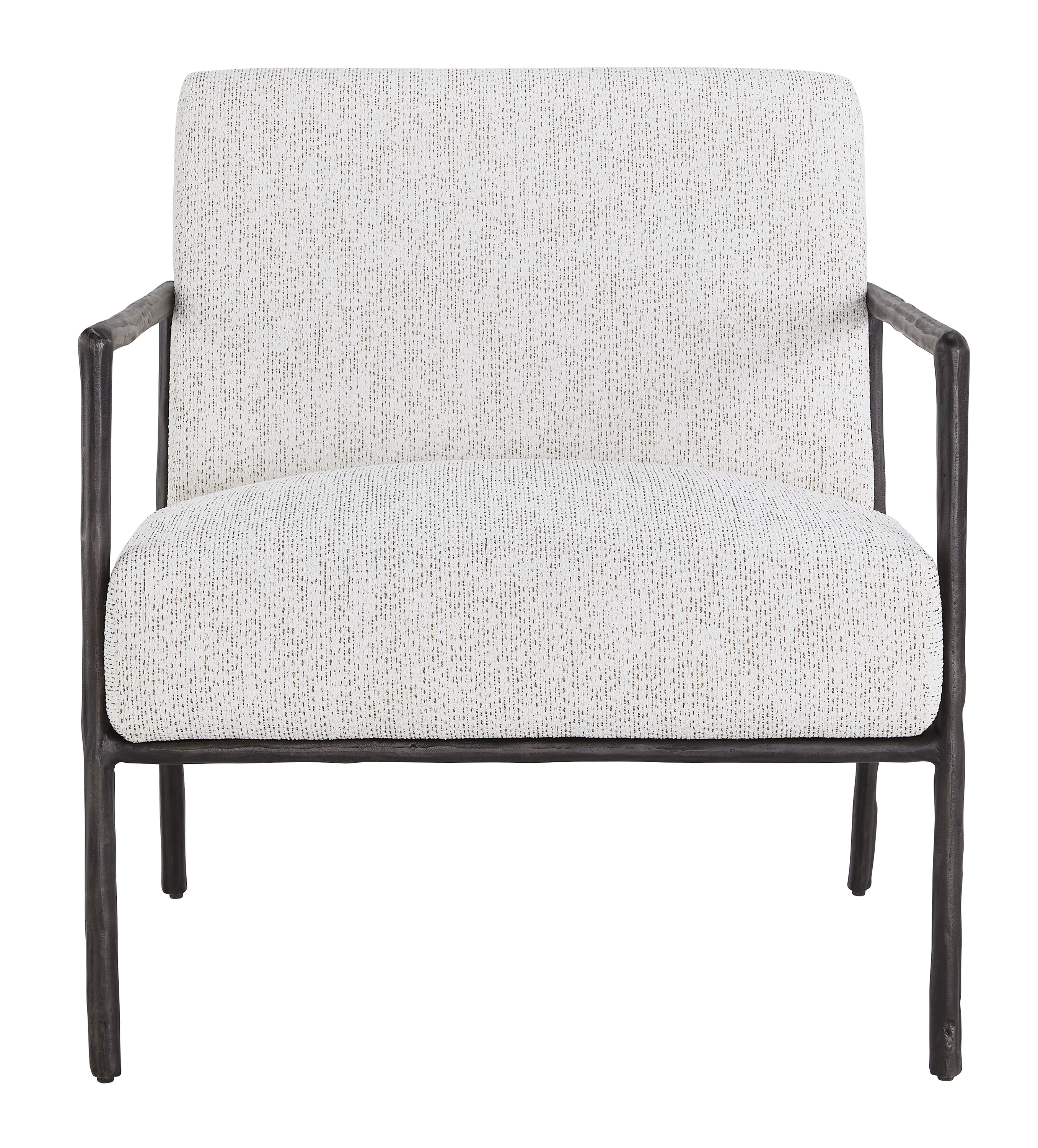 Signature Ryandale A3000337 Metal Accent Chair in Antique Black Finish