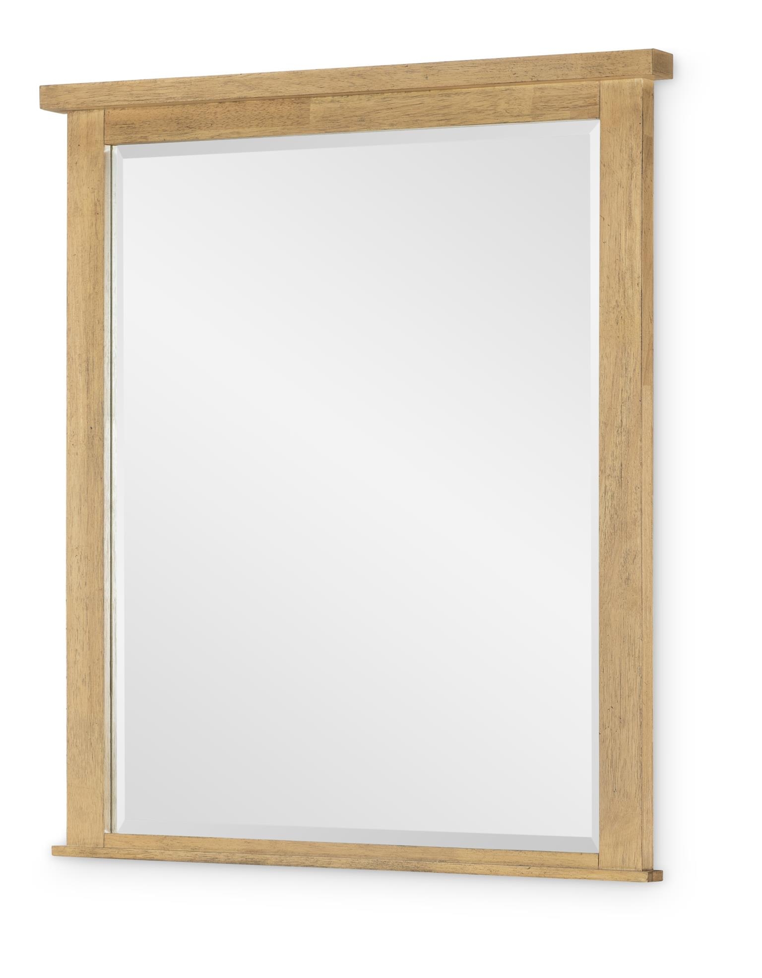 Mirror Natural Hickory Finish