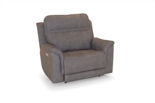 Power Reclining Chair & Half w/Wireless Remote