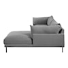 Moe's Home Collection Jamara Jamara Sectional Charcoal Right