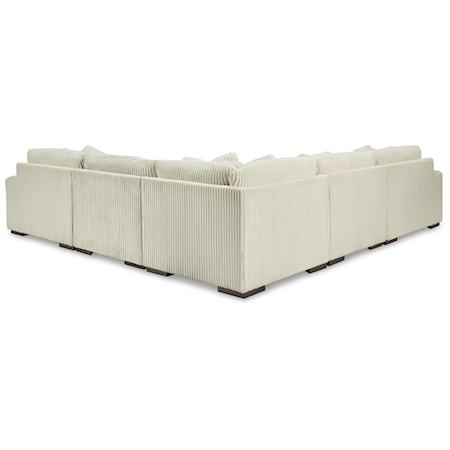 5-Piece Sectional With Chaise