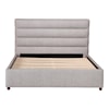 Moe's Home Collection Takio Takio King Bed Light Grey