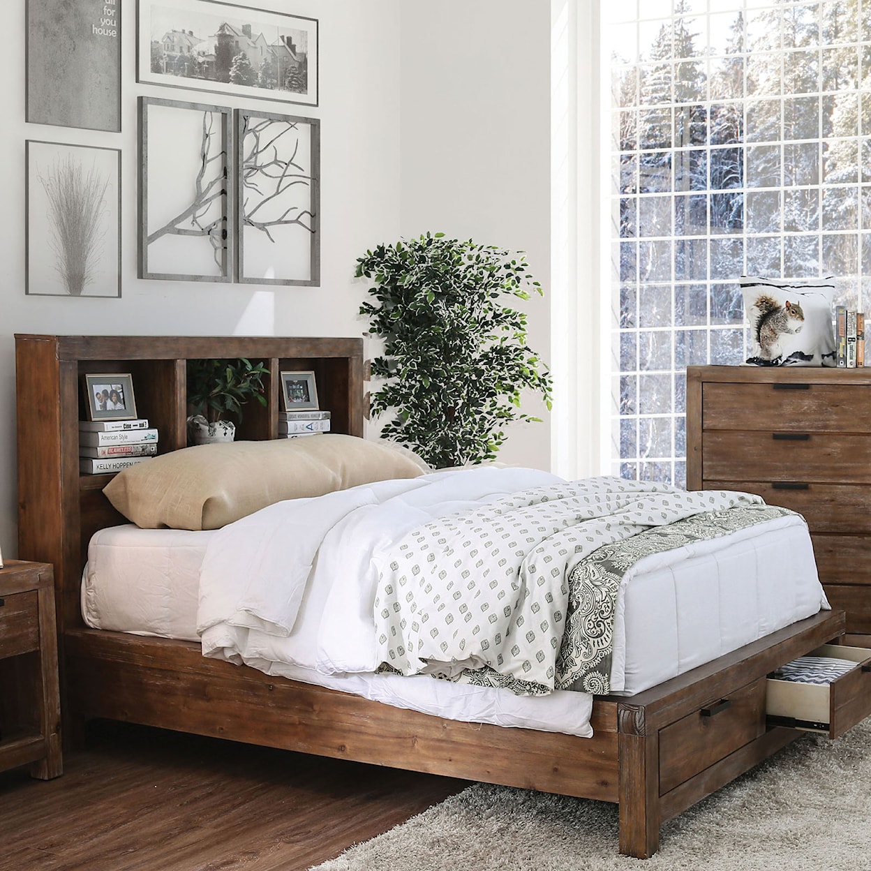 Furniture of America - FOA Mcallen Queen Bed