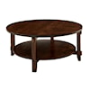 Archbold Furniture Amish Essentials Living Round Coffee Table