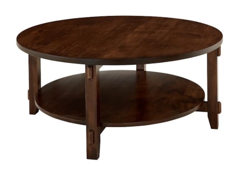 Large Round Coffee Table
