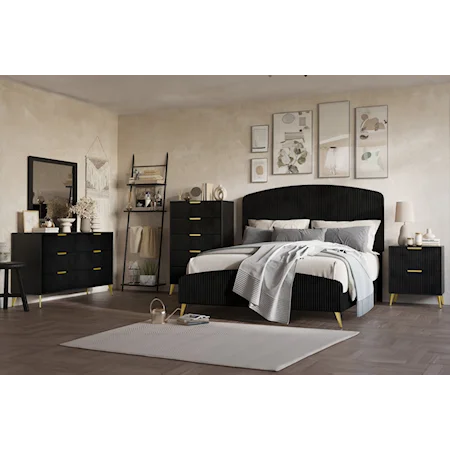 Contemporary 5-Piece Queen Bedroom Set