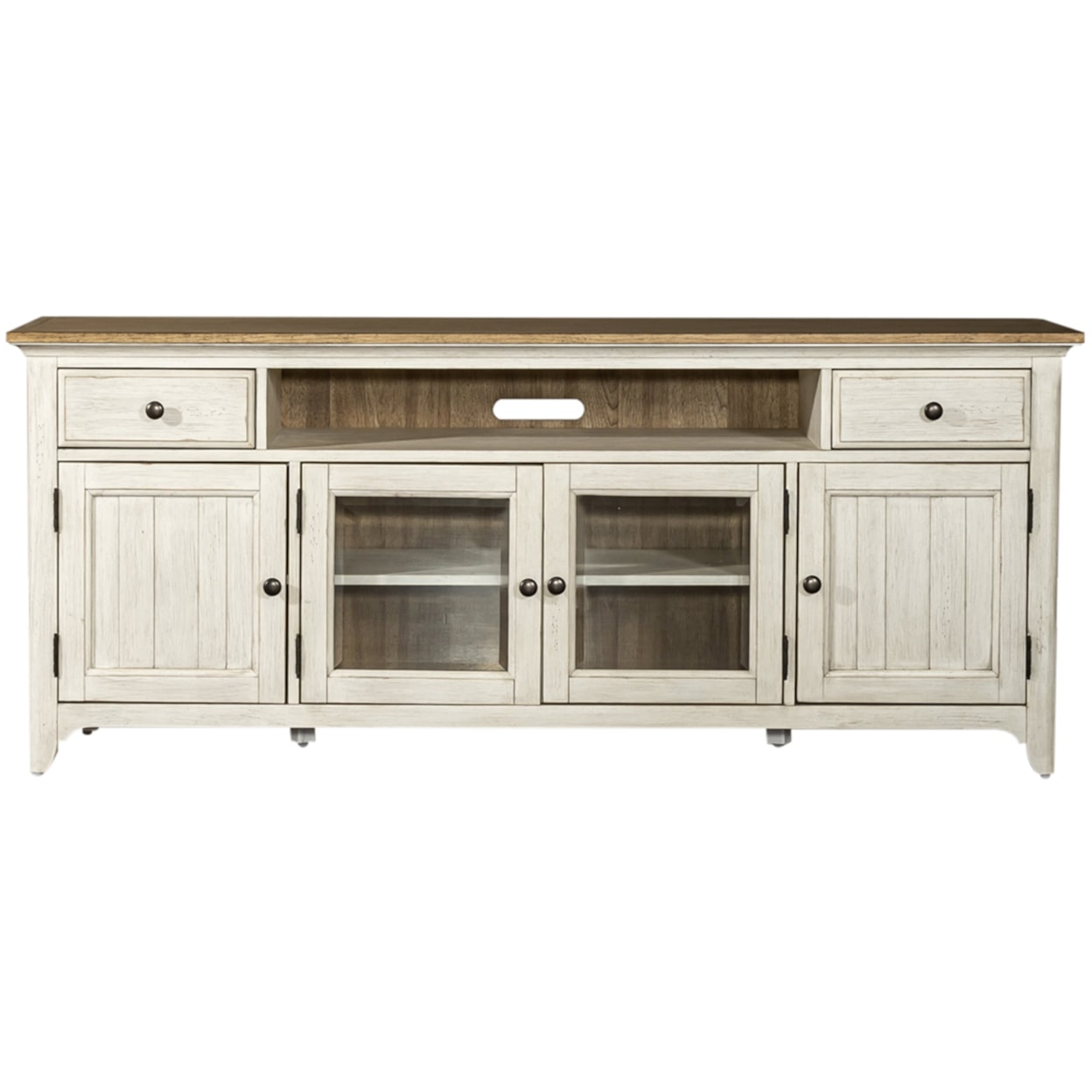 Liberty Furniture Farmhouse Reimagined Entertainment TV Stand