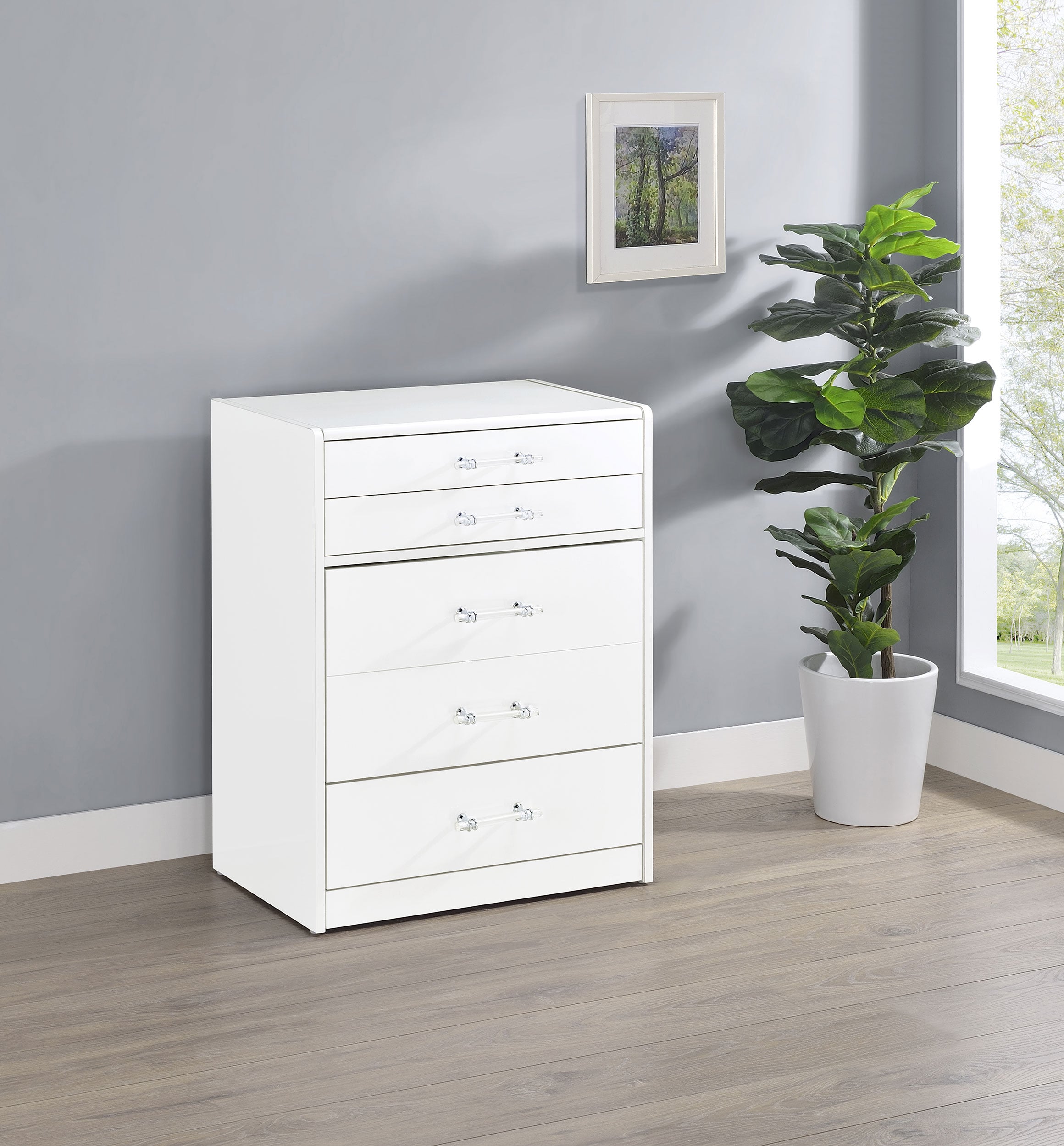 Danbury 3-drawer Makeup Vanity &amp; Stool Set