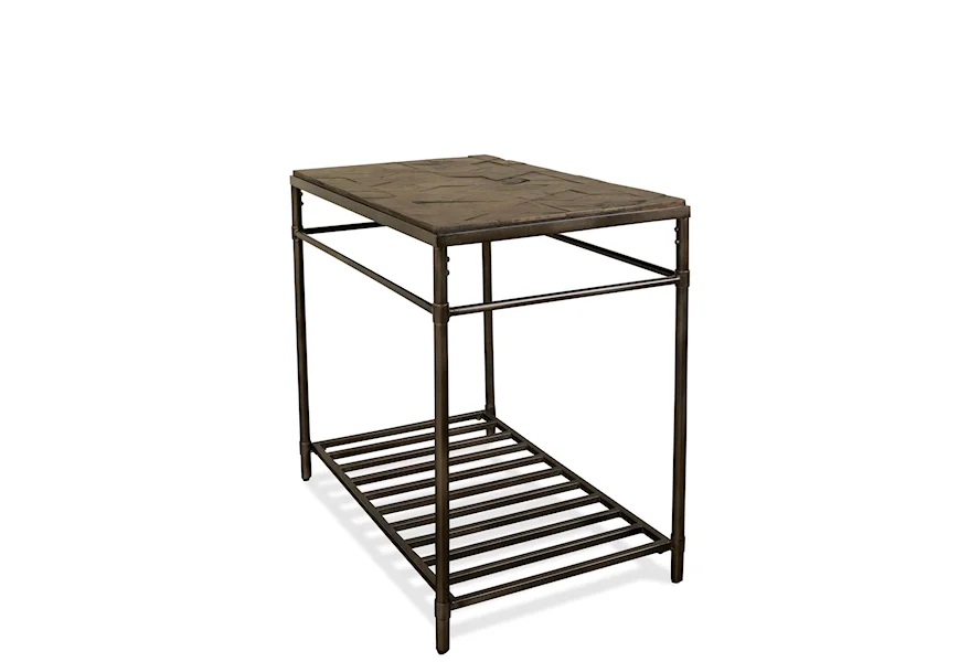Hillcrest Rectangle Chairside Table by Riverside Furniture at Zak's Home
