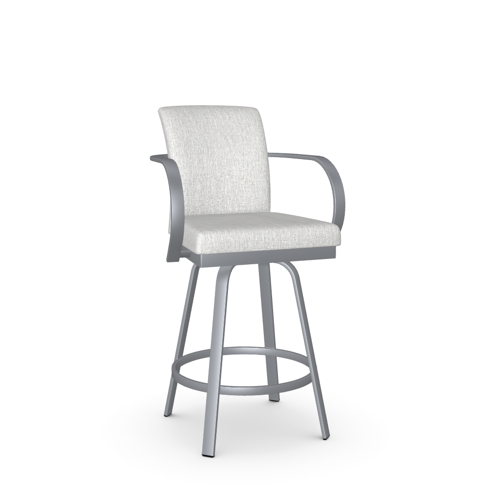 Upholstered Counter Height Swivel Stool