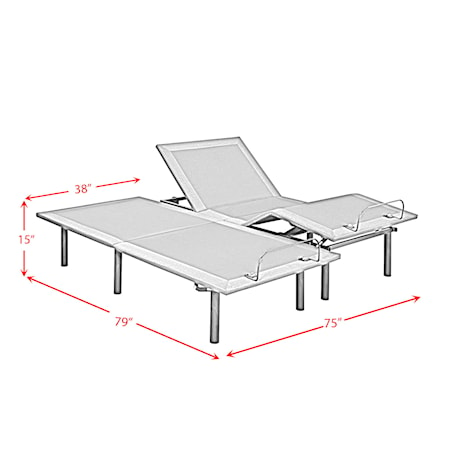 Adjustable Base Twin XL Bed