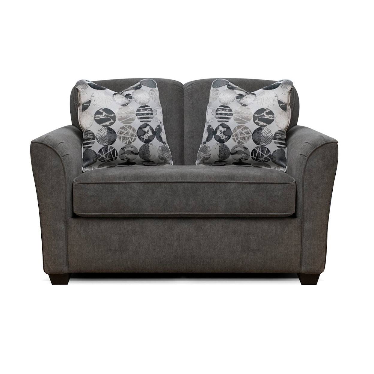 Dimensions Ian Sleeper Loveseat