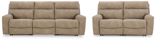 3-piece Sectional Sofa And 2-piece Sectional Loveseat