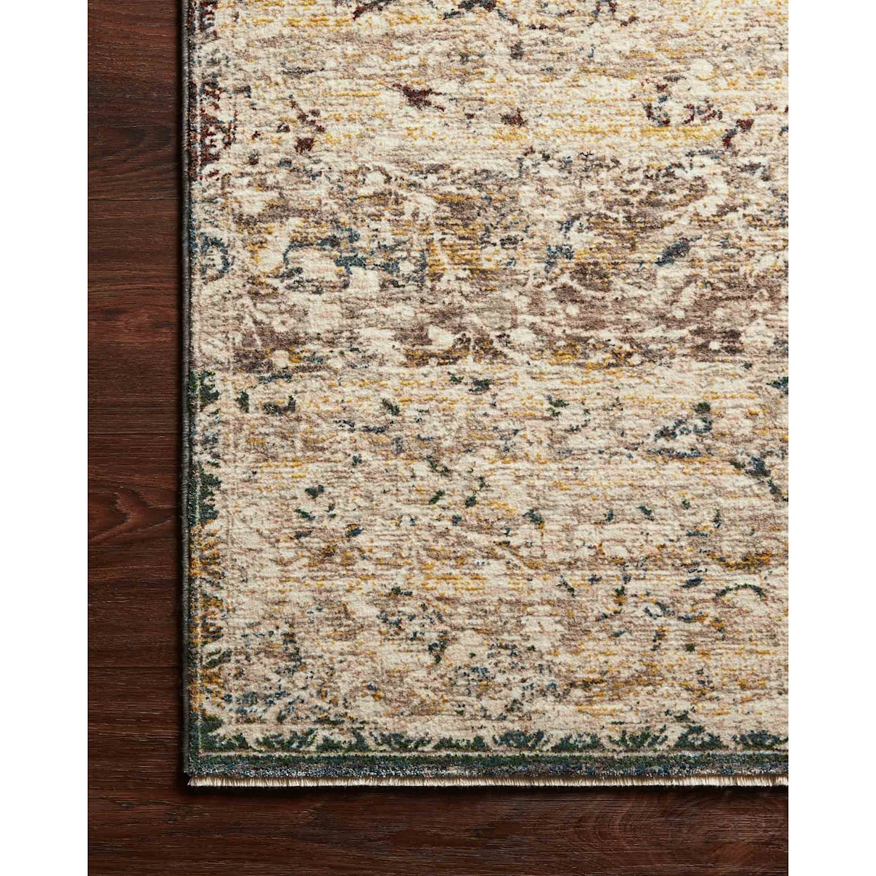 Loloi Rugs Lourdes 2'7" x 7'9" Ivory / Multi Rug