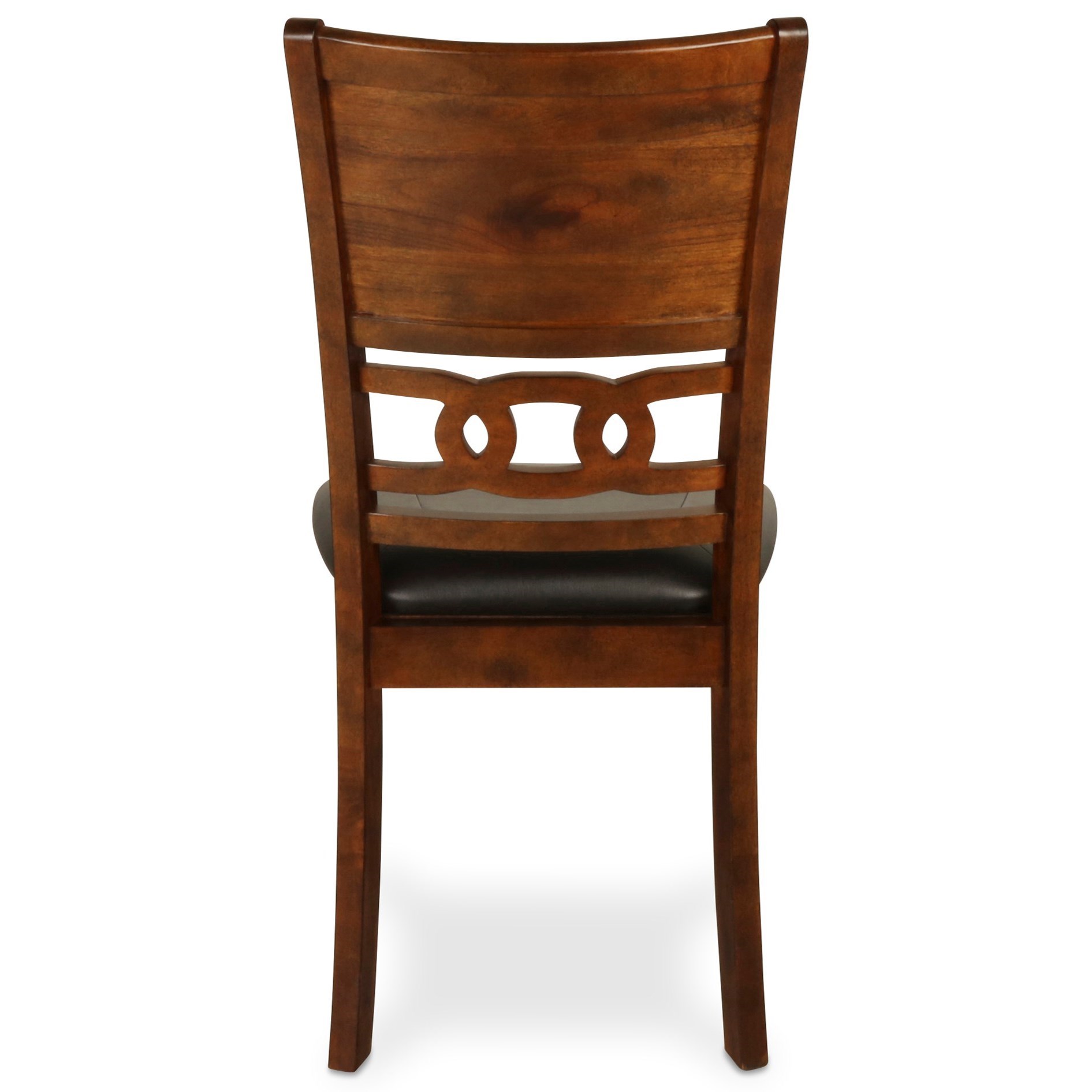 New Classic Gia NCLAD170150SBRN Contemporary 5Piece Dining Table and Chair Set with Table