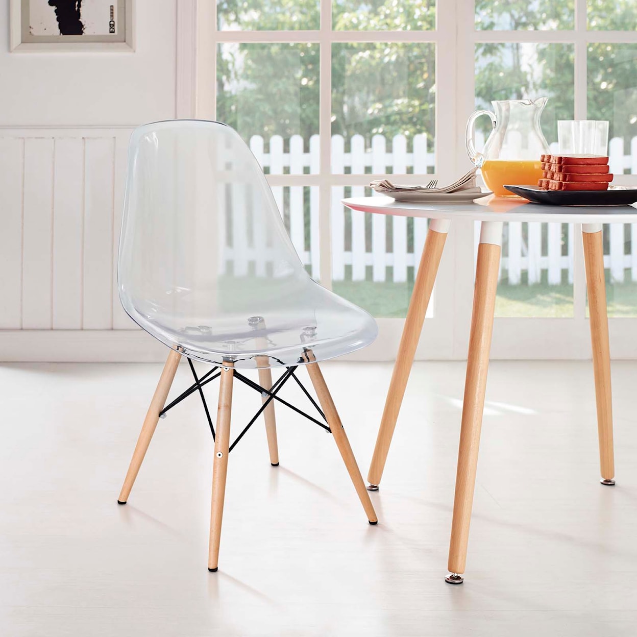 Modway Pyramid Dining Side Chair