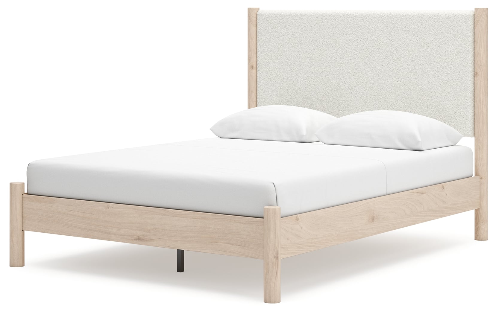 Signature Design by Ashley Cadmori Queen Upholstered Panel Bed