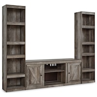 Entertainment Center with Piers