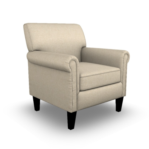 Transitional Club Chair