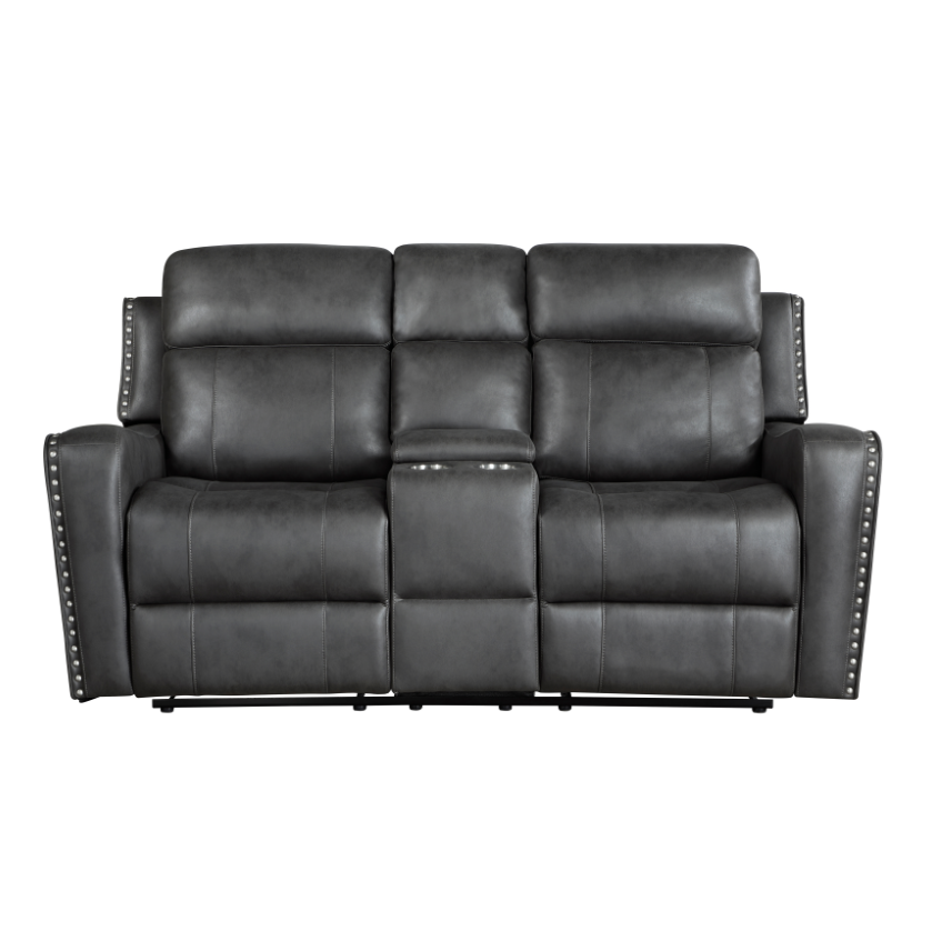 Manual Double Reclining Loveseat