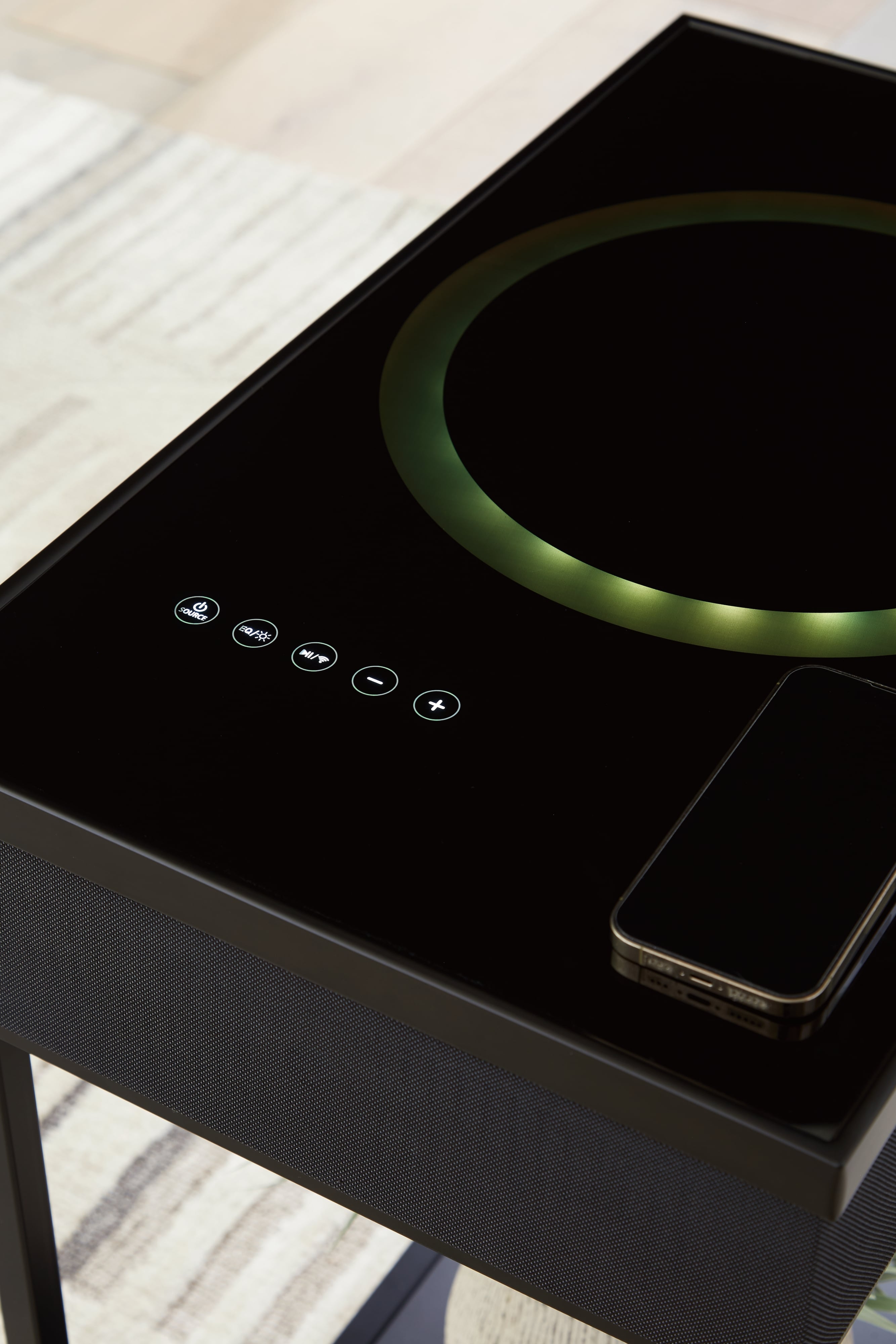 Signature Design by Ashley Gemmet Accent Table With Speaker