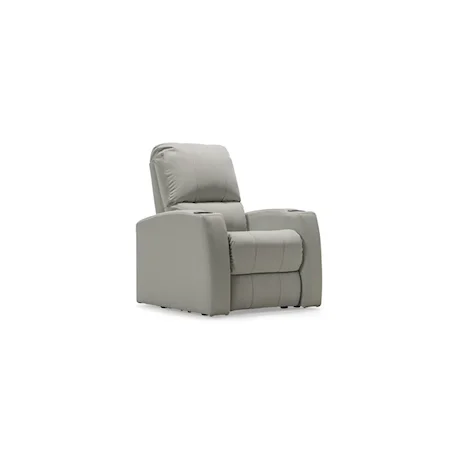 Pacifico Contemporary Power Recliner with LED Lights