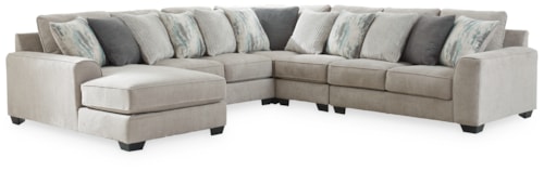 5-Piece Sectional With Chaise