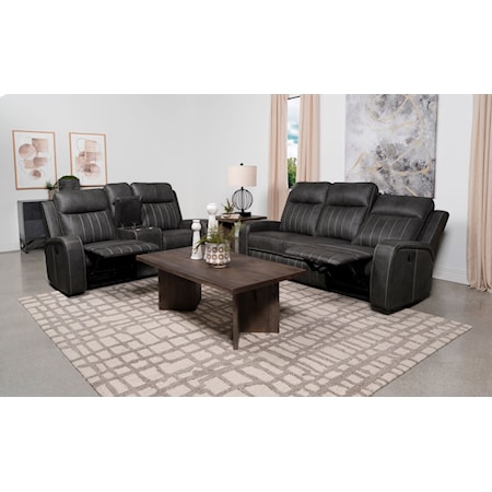 Raelynn 2-piece Reclining Sofa Set