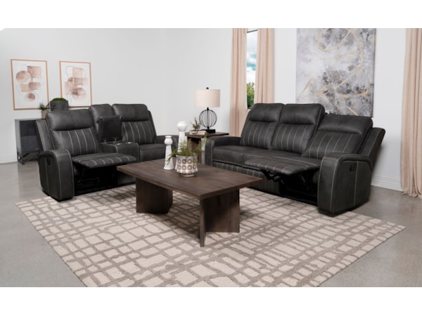 Raelynn 2-piece Reclining Sofa Set