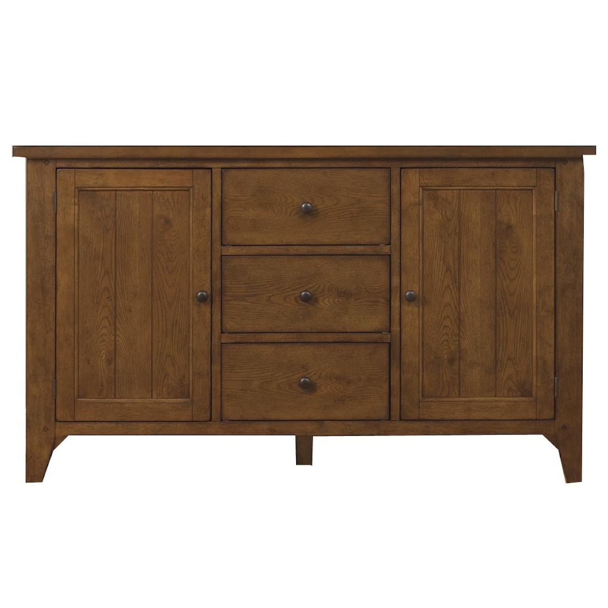 Liberty Furniture Hearthstone 382-CB6183 Three-Drawer, Two-Door Buffet ...