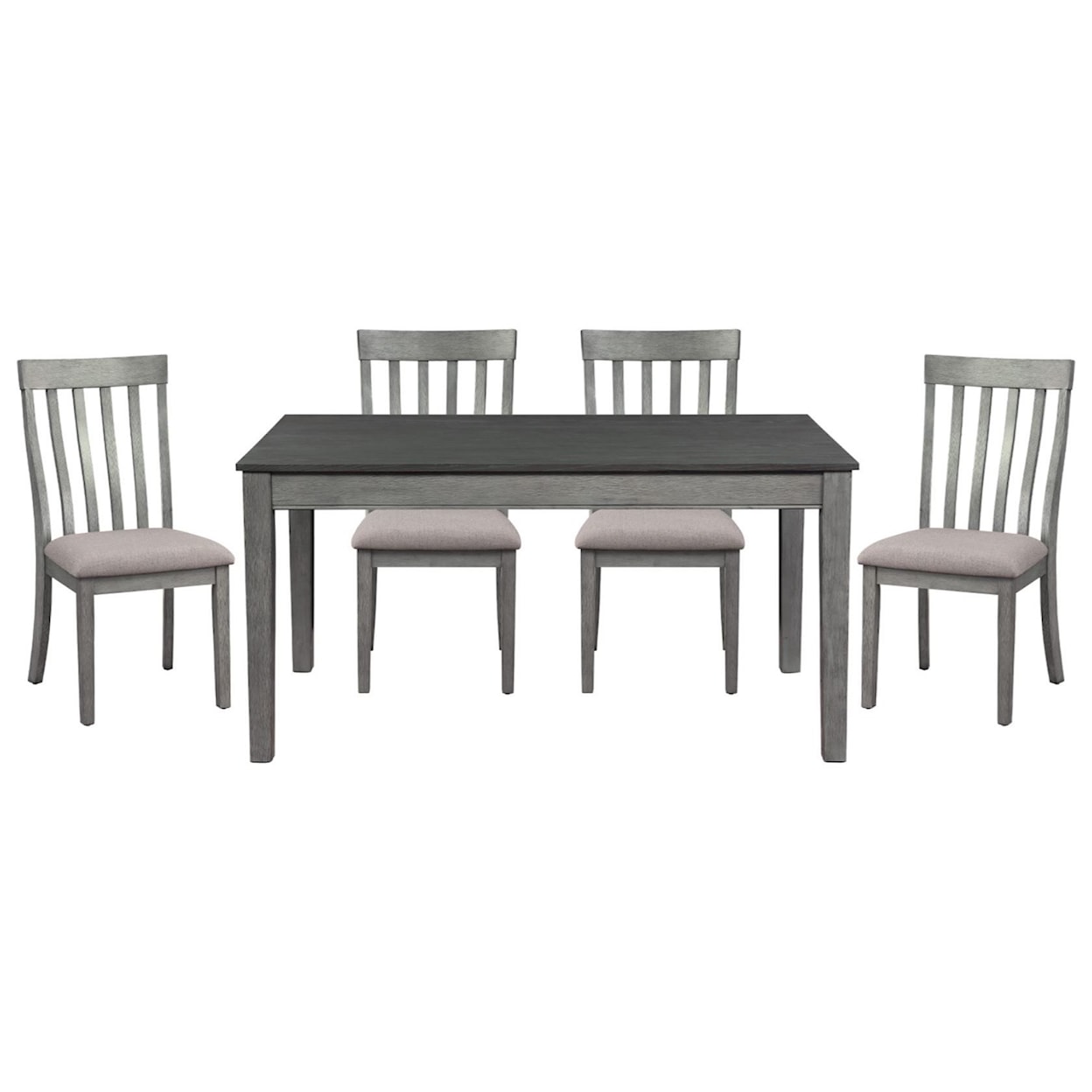Homelegance Furniture Armhurst 5-Piece Table and Chair Set