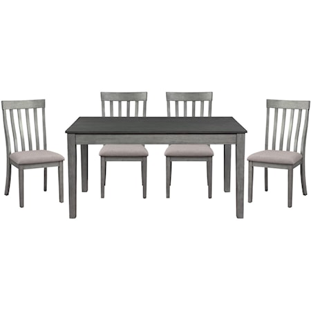 5-Piece Table and Chair Set