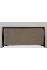 Furniture of America Jamie Transitional King Upholstered Panel Bed